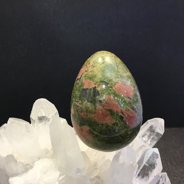 천연원석 관상용 에그스톤 계란형 재스퍼 85~97g H5x3.5cm