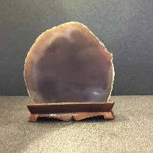천연원석 아게이트 마노 관상용 330g H11x10.5cm (1점)