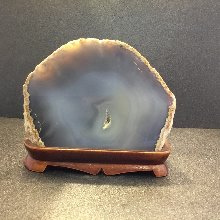 천연원석 아게이트 마노 관상용　590g H10x12cm (1점)
