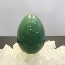 천연원석 관상용 에그스톤 계란형 아벤츄린 88g H5x3.5cm