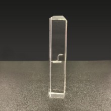 천연 원석 백수정 크리스탈 뱀문양 사각 도장재 50g h7.5 w1.5cm (1점)